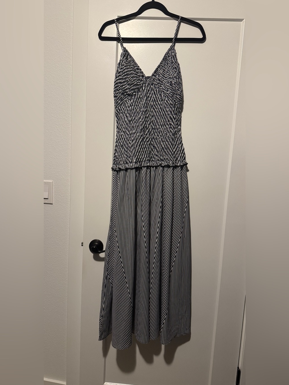 Commense striped maxi dress